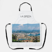 ラスペツィアシティスケープLiguriaイタリアホリデースーベリー エプロン (正面)