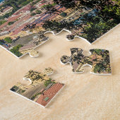 ラスペツィアシティスケープLiguriaイタリアホリデースーベリー ジグソーパズル (側面)