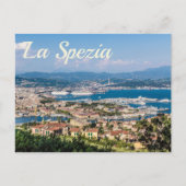 ラスペツィアチンクテッレリグーリアイタリアパノラマギフト シーズンポストカード (正面)