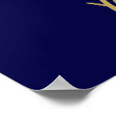 ラスペツィアリグーリアイタリアヴィンテージ土産 ポスター (角)