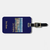 ラスペツィアリグーリアイタリアヴィンテージ土産 ラゲッジタグ (正面横)