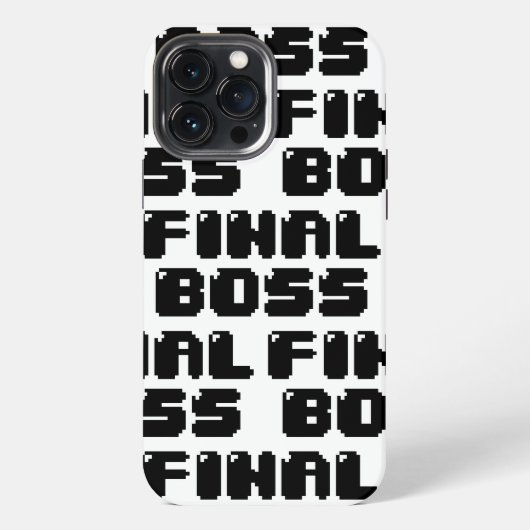 ラスボス iPhoneケース (裏面)