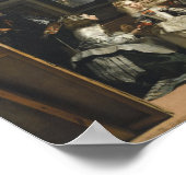 ラスメニナスディエゴベラスケスファインアート ポスター (角)