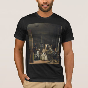 ラスメニナスディエゴヴェラスケスファインアート Tシャツ