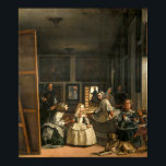 ラスメニナス |ディエゴáベルスケス | ポスター<br><div class="desc">ラス・メニナスは1656年の絵画ディエゴ・ヴェルズケáスの作品。</div>