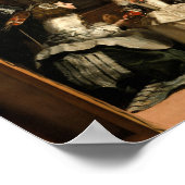 ラスメニナス， 1656バイディエゴベラスケス ポスター (角)