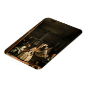 ラスメニナス， 1656バイディエゴベラスケス マグネット (左側)