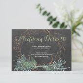 ラスモダンティブランチリース結婚ズゲスト詳細 エンクロージャーカード (スタンド正面)