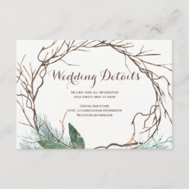 ラスモダンティブランチリース結婚ズゲスト詳細 エンクロージャーカード