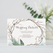 ラスモダンティブランチリース結婚ズゲスト詳細 エンクロージャーカード (スタンド正面)