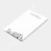 ラスモダンベガスプロフェッショナルギフトパーソナライズされた ポストイット (アングル)