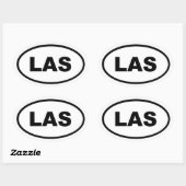 ラスラスベガス 楕円形シール (シート)