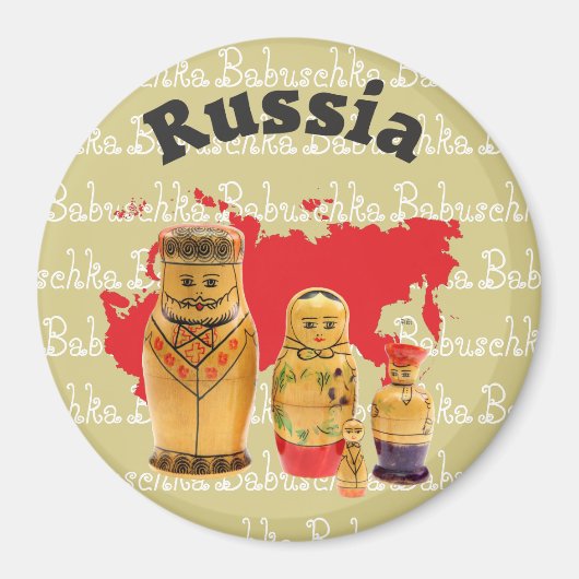 ラスランド – ロシア磁石 マグネット (正面)