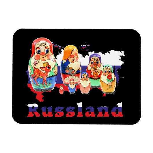 ラスランド – ロシア磁石 マグネット (横)