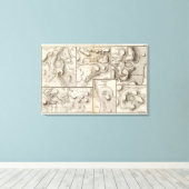 ラス火山 キャンバスプリント (インサイチュ (ウッドフロア))