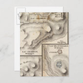 ラス火山 ポストカード (正面/裏面)