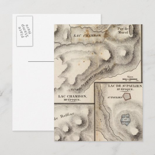 ラス火山 ポストカード (正面/裏面)