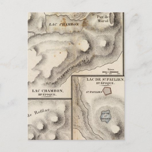 ラス火山 ポストカード (正面)