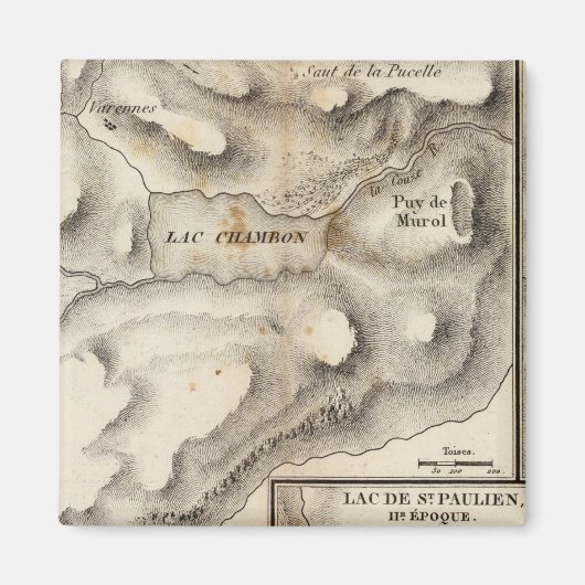 ラス火山 マグネット (正面)