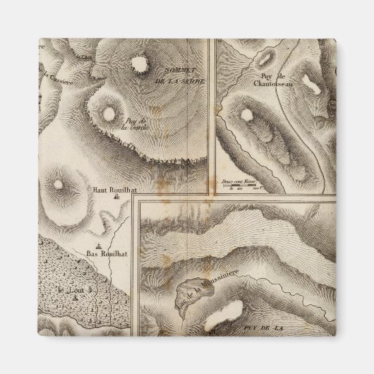 ラス火山 マグネット (正面)