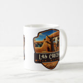 ラス・クルーセス, ニューメキシコ州 | ビンテージ コーヒーマグカップ (正面右)