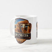 ラス・クルーセス, ニューメキシコ州 | ビンテージ コーヒーマグカップ (正面左)