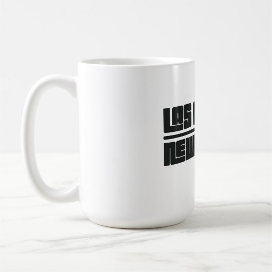 ラス・クルーセス - ニューメキシコ コーヒーマグカップ (左)