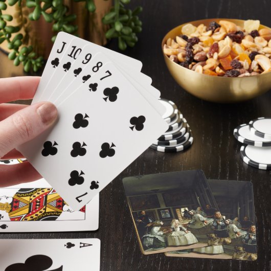 ラス・メニナスまたはフィリップ4世の一族、C.1656 トランプ (インサイチュ)