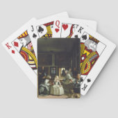 ラス・メニナスまたはフィリップ4世の一族、C.1656 トランプ (裏面)