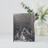 「ラス・メニナス」 Velazquez著 ポストカード (スタンド正面)