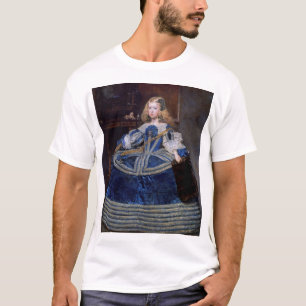 ラス・メニーナス 青いドレスのマルガリータ王女、ベラスケス Tシャツ