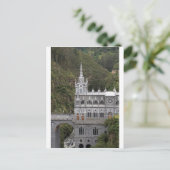 ラス・ラハス聖地大聖堂教会 コロンビア ポストカード (スタンド正面)