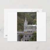 ラス・ラハス聖域コロンビア教会 ポストカード (正面/裏面)