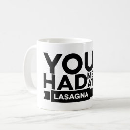 ラスagnaで恋に落ちた - ラザニア愛好家 コーヒーマグカップ