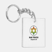 ラスTouchスターアクリルキーチェーン キーホルダー (正面左)