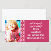 ラズベリアーガイルアザ招待状 (正面/裏面)