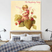 ラズベリビクトリアンーの妖精 キャンバスプリント (インサイチュ (寝室))