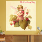 ラズベリビクトリアンーの妖精 キャンバスプリント (インサイチュ (リビング))