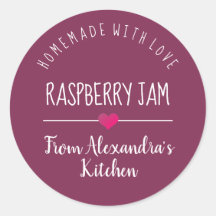 ラズベリモダンーのジャム紫色の自家製の愛