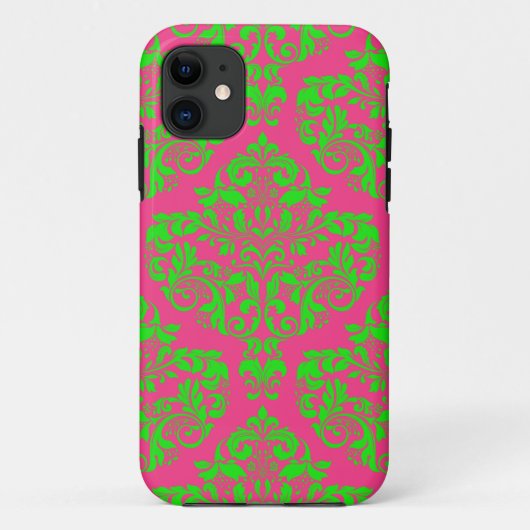 ラズベリーおよびライム Case-Mate iPhoneケース (裏面)