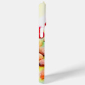 ラズベリーとアーモンド水色 Case-Mate iPhoneケース (裏面 / 右)