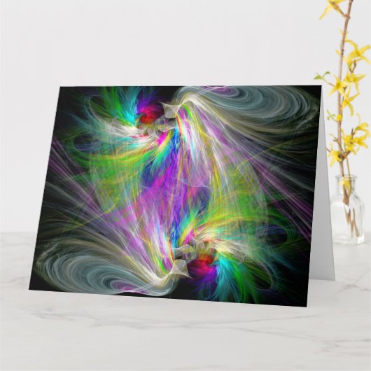 ラズベリーとハトの大空白のきなカード カード (黄色い花)