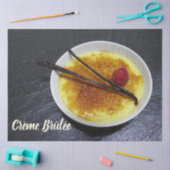 ラズベリーとバニラとの石板でクレメブルーリー 薄葉紙 (クラフト)