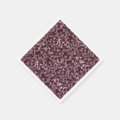 ラズベリーとバラ金ゴールドエレガントプリンセス結婚ズ スタンダードカクテルナプキン (角)