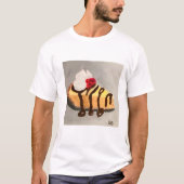 ラズベリーのチーズケーキ Tシャツ (正面)