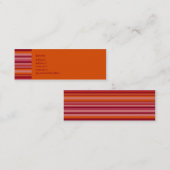 ラズベリーのフィズ • プロフィールカード スキニー名刺 (正面/裏面)