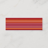 ラズベリーのフィズ • プロフィールカード スキニー名刺 (裏面)