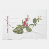 ラズベリーの台所タオル キッチンタオル (横)