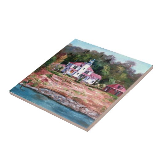 ラズベリーの灯台タイル タイル (側面)