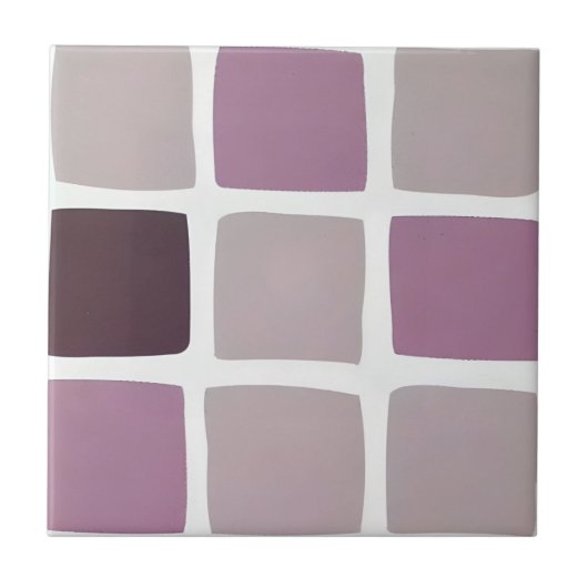 ラズベリーの豪華なタイル タイル (正面)